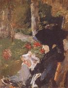 Manet-s Mother in the Garden at Bellevue Edouard Manet